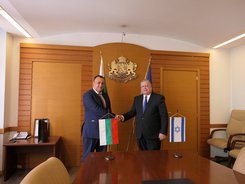 Minister of Agriculture Dr. Ivan Ivanov meets Israel’s Ambassador Yoram Elron