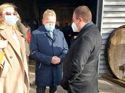 Minister Ivanov talks with EU Commissioner for Agriculture Janusz Wojciechowski