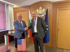 Minister Vatev met with the US Ambassador H.E. Kenneth Merten