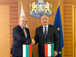 Minister Vatev and Hungarian Minister of Agriculture Istvan Nagy discuss cooperation in the field of agriculture