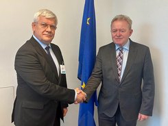 Minister Vatev received full support from the European Commissioner for Agriculture for the Ukrainian aid