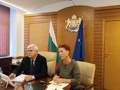 Minister Vatev discusses the support for the Ukrainian aid with the European Commissioner for Agriculture Janusz Wojciechowski 