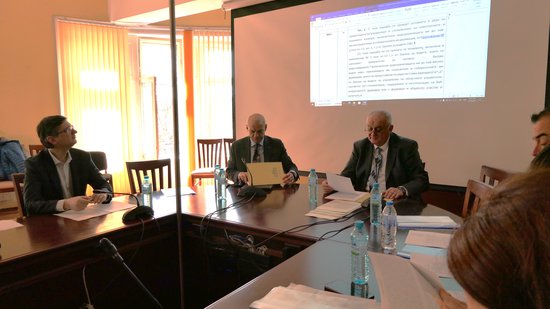 Заместник-министър Тошев участва в заседание за изработване на Наредба, регламентираща стопанисването и управлението на комплексни и значими язовири в страната